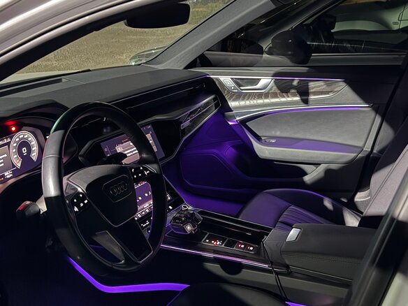 2020 Audi A6 45 TFSI V (C8), белый, 4200000 рублей - вид 5