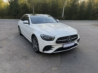 2021 Mercedes-Benz E-Класс 300 d V (W213, S213, C238) Рестайлинг, белый, 4600000 рублей, вид 4