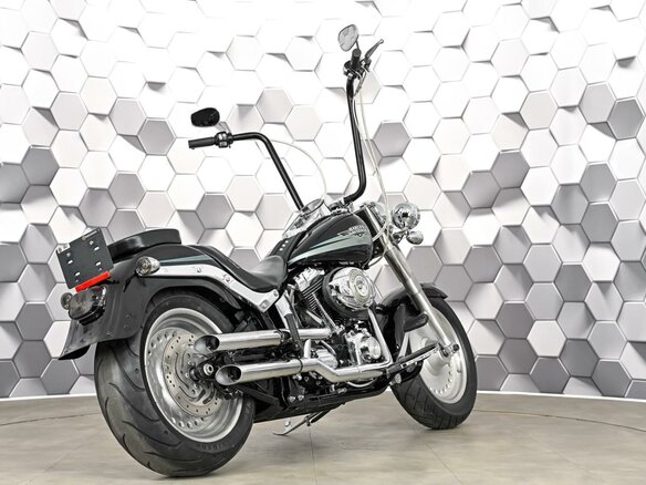 2008 Harley-Davidson Fat Boy, чёрный, 899000 рублей - вид 6