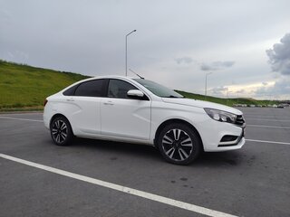 2020 Lada (ВАЗ) Vesta I, белый, 850000 рублей, вид 3