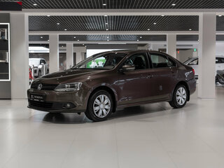 2014 Volkswagen Jetta VI, коричневый, 1025000 рублей, вид 1