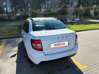 2019 Lada (ВАЗ) Granta I Рестайлинг, белый, 650000 рублей, вид 5