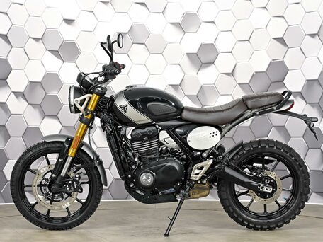 2024 Triumph Scrambler, чёрный, 695000 рублей, вид 4