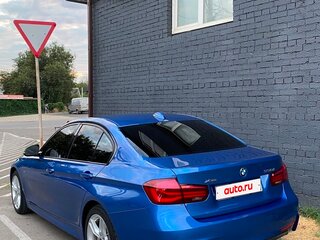 2017 BMW 3 серии 330i xDrive VI (F3x) Рестайлинг, синий, 2175000 рублей, вид 4