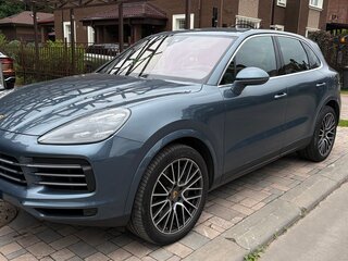 2018 Porsche Cayenne S III, голубой, 6600000 рублей, вид 1