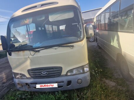 2002 Hyundai County, бежевый, 450000 рублей, вид 1