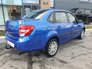 2017 Lada (ВАЗ) Granta I, синий, 439000 рублей, вид 3