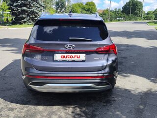 2022 Hyundai Santa Fe IV Рестайлинг, синий, 3830000 рублей, вид 5