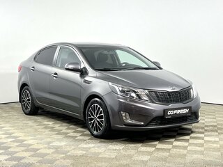 2013 Kia Rio 5-speed III, серый, 750000 рублей, вид 1