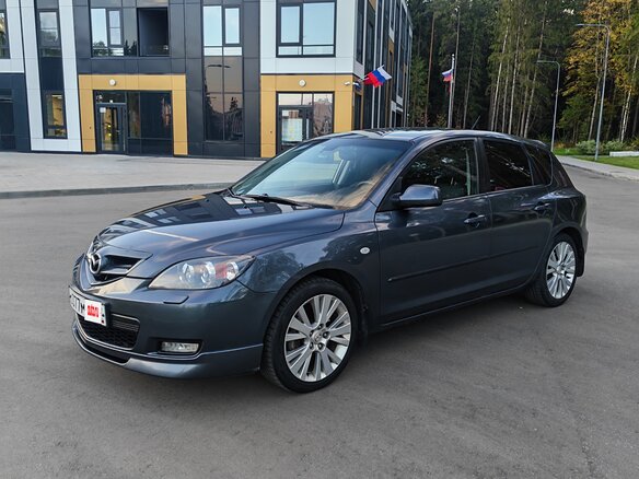 2008 Mazda 3 I (BK) Рестайлинг, серый, 780000 рублей - вид 8