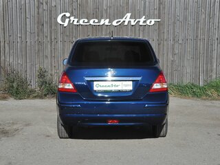 2011 Nissan Tiida I Рестайлинг, синий, 695000 рублей, вид 4