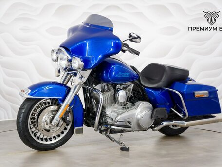 2008 Harley-Davidson Electra Glide, синий, 835000 рублей, вид 3