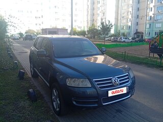 2004 Volkswagen Touareg I, серый, 590000 рублей, вид 2