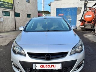 2014 Opel Astra J Рестайлинг, серебристый, 765000 рублей, вид 1