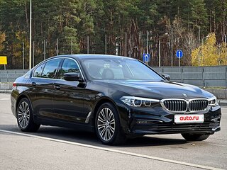 2019 BMW 5 серии 530e VII (G30/G31/G38), чёрный, 3769000 рублей, вид 2