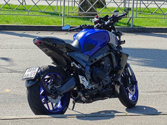 2022 Yamaha MT-09 (FZ-09), синий, 1050000 рублей - вид 3