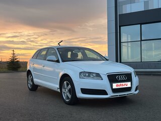 2009 Audi A3 II (8P) Рестайлинг 2, белый, 750000 рублей, вид 4