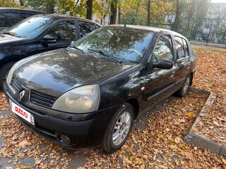 2006 Renault Symbol I Рестайлинг 2, чёрный, 300000 рублей, вид 1