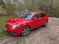 2007 Mazda 3 I (BK) Рестайлинг, красный, 430000 рублей