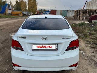 2014 Hyundai Solaris I Рестайлинг, белый, 590000 рублей, вид 5