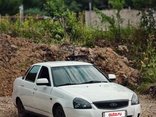 2008 Lada (ВАЗ) Priora I, белый, 280000 рублей, вид 3