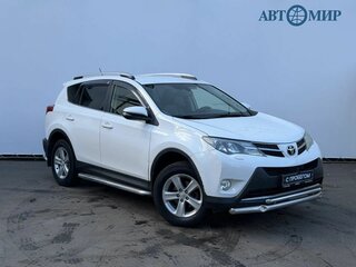 2013 Toyota RAV4 III (XA30) Рестайлинг, белый, 1850000 рублей, вид 3