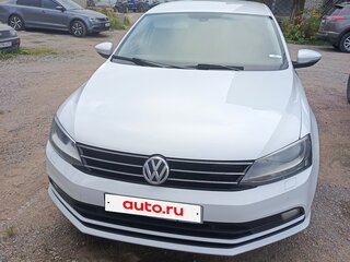 2016 Volkswagen Jetta VI Рестайлинг, белый, 655000 рублей, вид 2