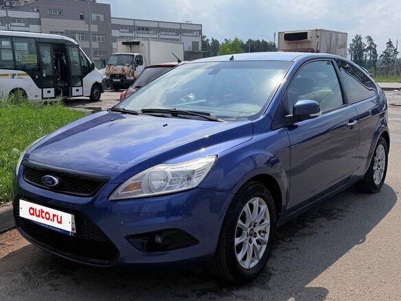 2008 Ford Focus II Рестайлинг, синий