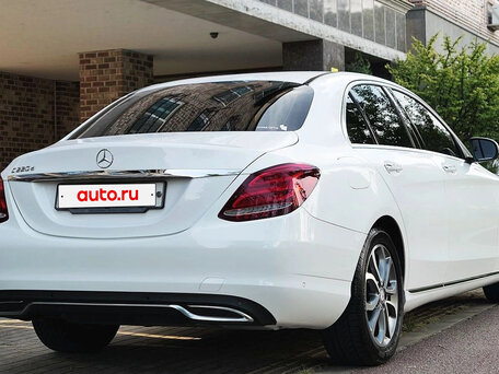 2018 Mercedes-Benz C-Класс 200 BlueTEC IV (W205), белый, 2200000 рублей, вид 3