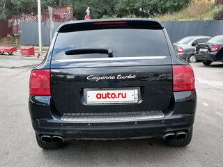 2006 Porsche Cayenne Turbo I (955), чёрный, 750000 рублей, вид 5