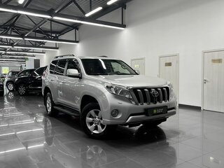 2016 Toyota Land Cruiser Prado 150 Series Рестайлинг 1, серебристый, 3460000 рублей, вид 5