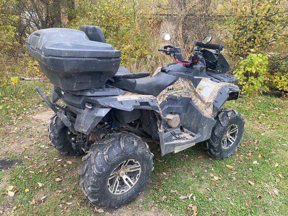 2017 Stels ATV-650 Guepard ST, коричневый, 500000 рублей - вид 5