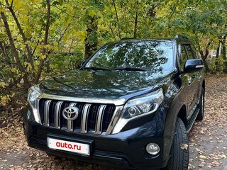 2014 Toyota Land Cruiser Prado 150 Series Рестайлинг 1, чёрный, 3500000 рублей, вид 1