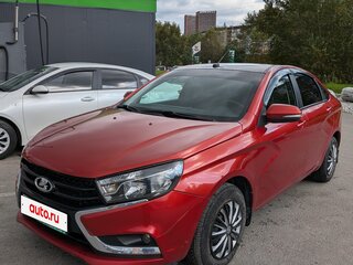 2017 Lada (ВАЗ) Vesta I, красный, 700000 рублей, вид 1