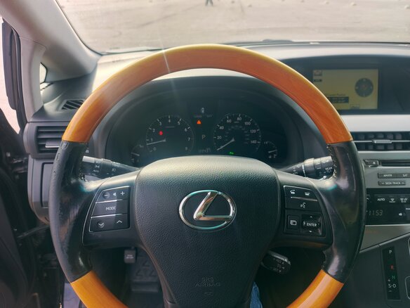 2011 Lexus RX 350 III, чёрный, 1850000 рублей - вид 11
