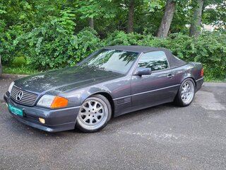 1995 Mercedes-Benz SL-Класс 600 IV (R129) Рестайлинг, чёрный, 32500000 рублей, вид 1