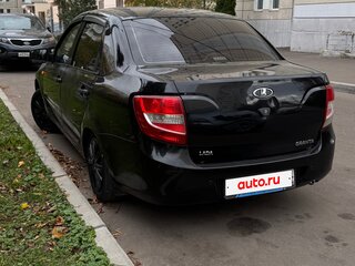 2012 Lada (ВАЗ) Granta I, чёрный, 259999 рублей, вид 5