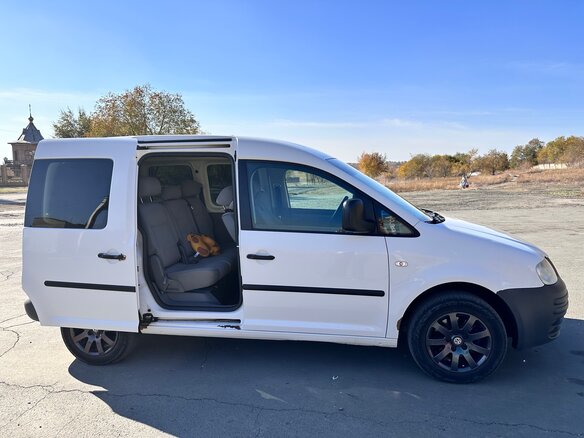 2009 Volkswagen Caddy III, белый, 750000 рублей - вид 4