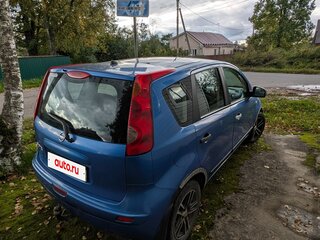 2008 Nissan Note I, синий, 345000 рублей, вид 3
