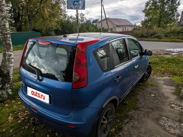 2008 Nissan Note I, синий, 345000 рублей - вид 2