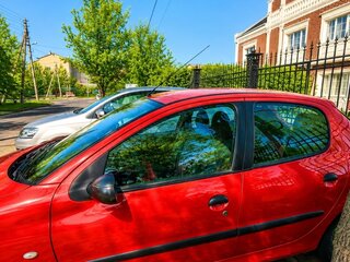 2000 Peugeot 206, красный, 280000 рублей, вид 2
