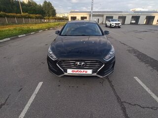 2019 Hyundai Sonata VII (LF) Рестайлинг, чёрный, 1600000 рублей, вид 1