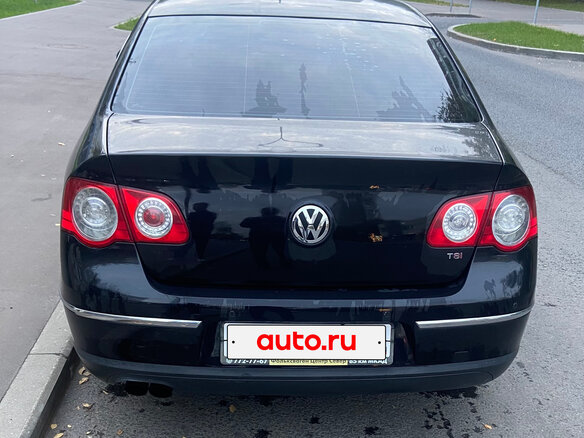 2008 Volkswagen Passat B6, чёрный, 886498 рублей - вид 5