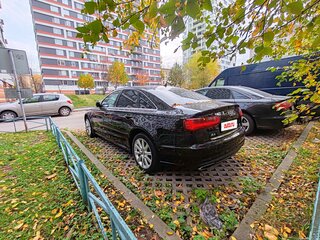 2016 Audi A6 IV (C7) Рестайлинг, чёрный, 2450000 рублей, вид 4