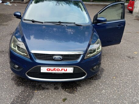 2008 Ford Focus II Рестайлинг, синий, 485000 рублей, вид 5
