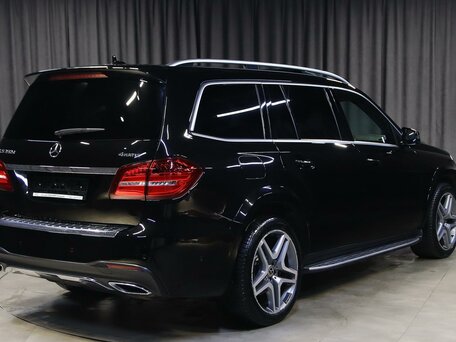 2017 Mercedes-Benz GLS 350 d I (X166), чёрный, 3649000 рублей, вид 2