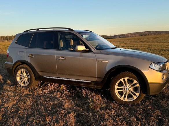 2007 BMW X3 30i I (E83) Рестайлинг, бежевый, 1100000 рублей - вид 13