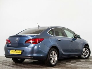 2014 Opel Astra J Рестайлинг, синий, 699000 рублей, вид 4