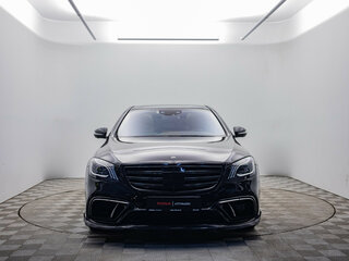 2016 Mercedes-Benz S-Класс 500 Long VI (W222, C217), чёрный, 3226000 рублей, вид 2