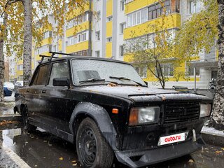 2010 Lada (ВАЗ) 2107, чёрный, 260000 рублей, вид 2